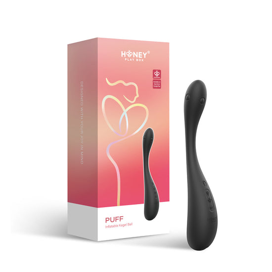 Honey Play Box Puff App-Controlled Inflatable Kegel Ball