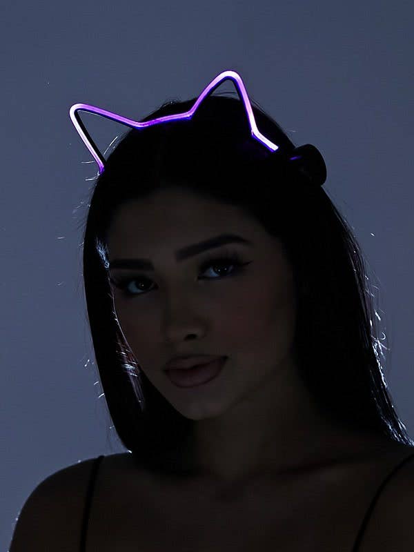 Light-Up Cat Ear Headband