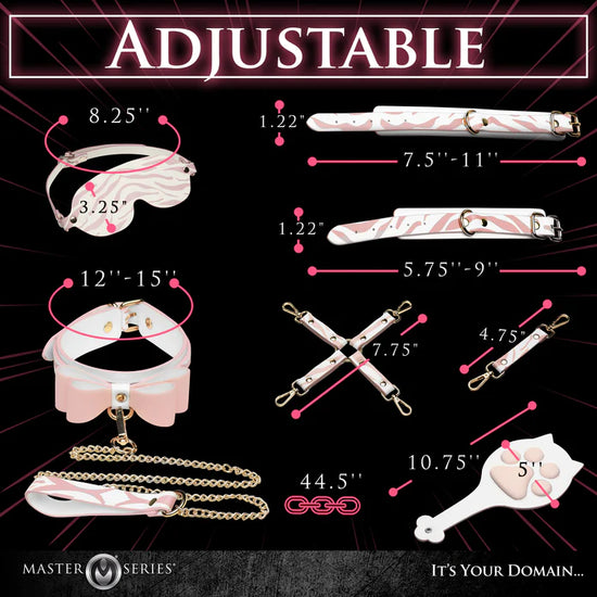 Master Series Pink Kitty Bondage Set