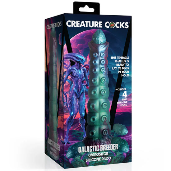 Creature Cocks Galactic Breeder Ovipositor Silicone Dildo