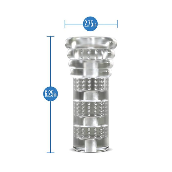 Blush M for Men Soft & Wet Magnifier Stroker - Clear