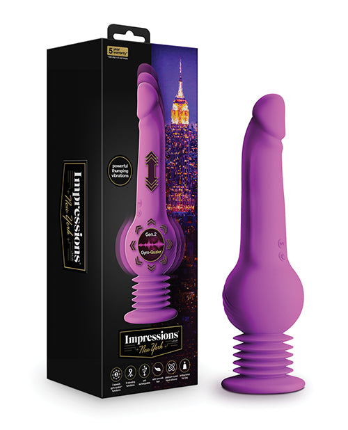 Impressions New York Gyro Quake Dildo