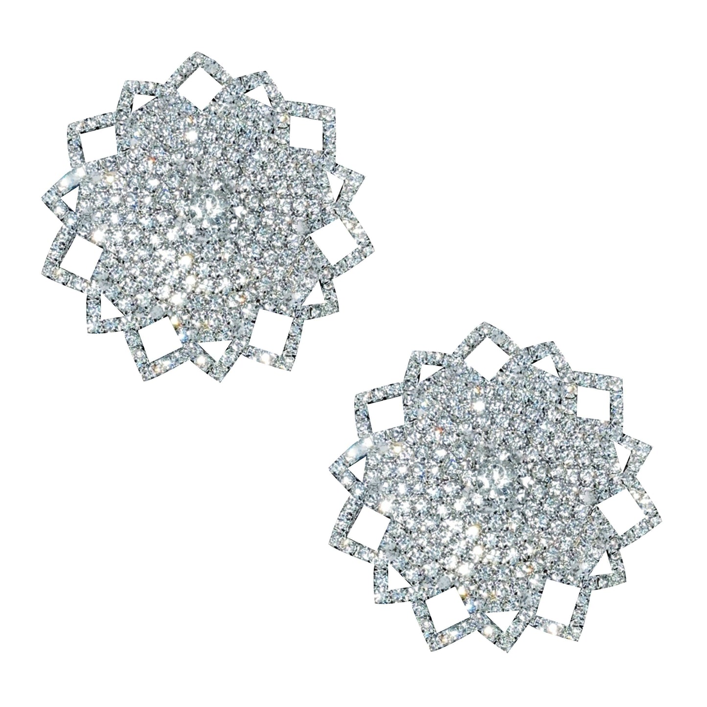 Ice Crystals Reusable Silicone Pasties