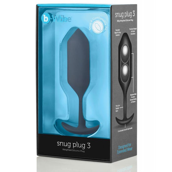 b-Vibe Weighted Snug Plug 3