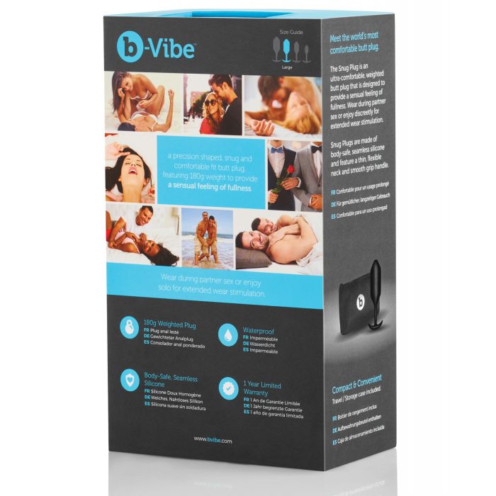 b-Vibe Weighted Snug Plug 3