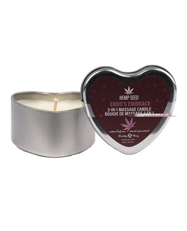 Valentines Hemp Seed 3-in-1 Massage Candle