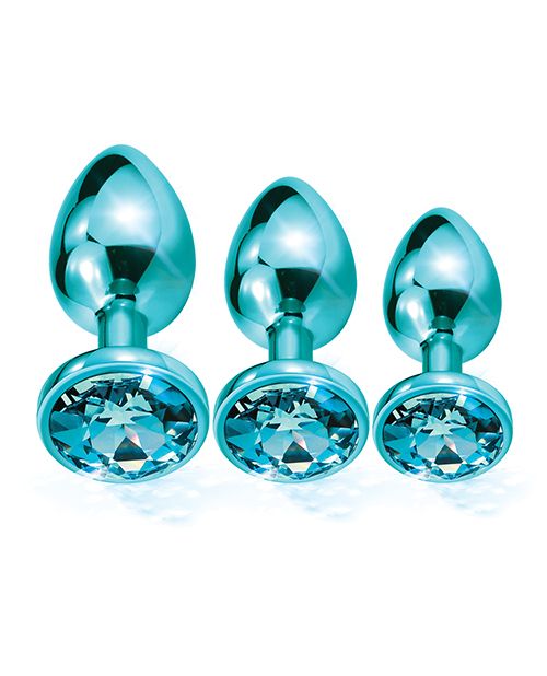 Load image into Gallery viewer, Nixie Metal Jeweled Butt Plugs
