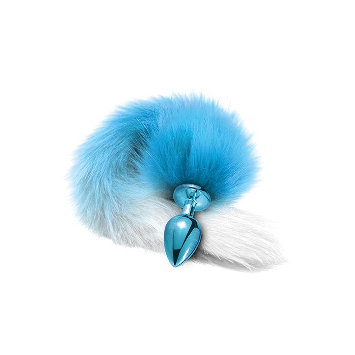 Nixie Metal Butt Plug With Fur Tail
