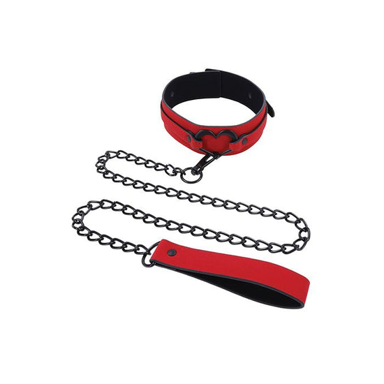 Load image into Gallery viewer, S &amp;amp; M Amor Collar &amp;amp; Leash
