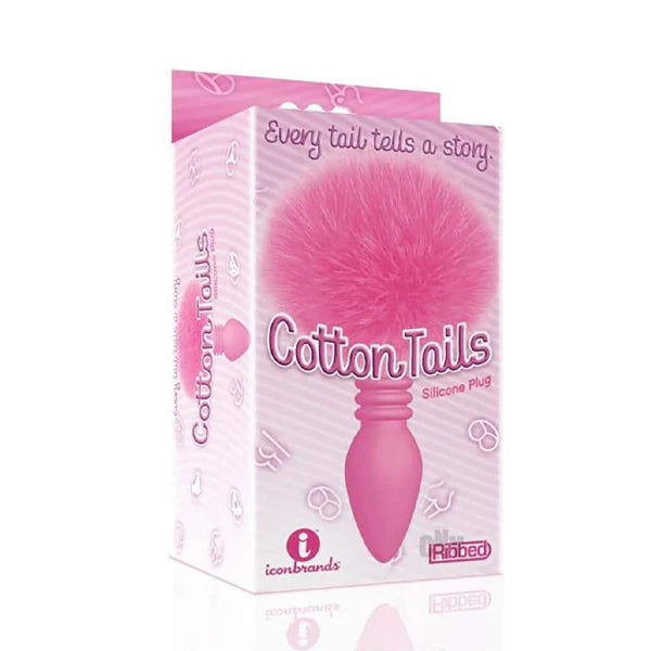 Cottontails Ribbed Bunny Tail Plugs