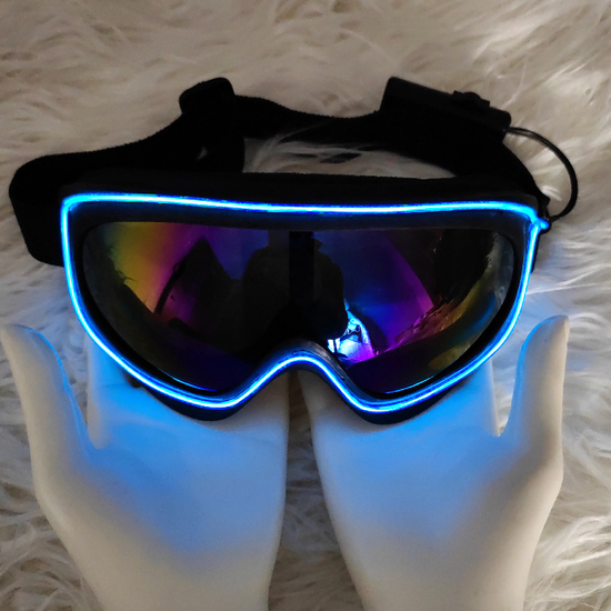 LED Trimmed Goggles