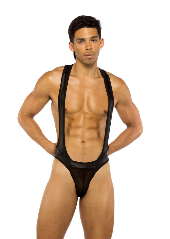 Mens Wrestling Jockstrap Singlet