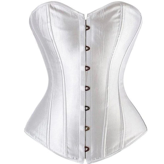 Load image into Gallery viewer, Classic Burlesque Strapless Overbust Corset
