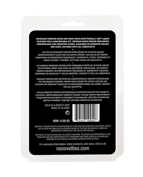 Renegade Fireman Cock Rings