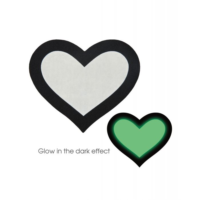 Peekaboo Glow in the Dark Hearts