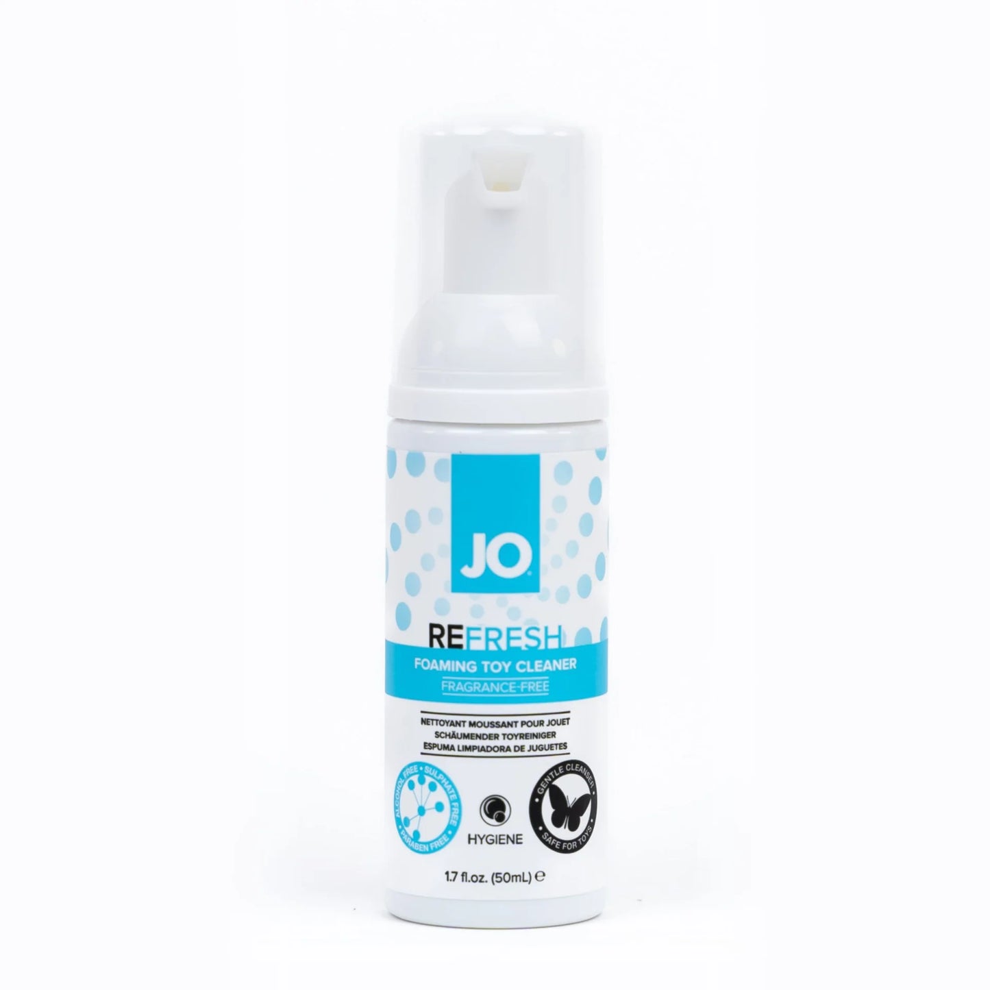 JO Fragrance Free Refresh Foaming Toy Cleaner