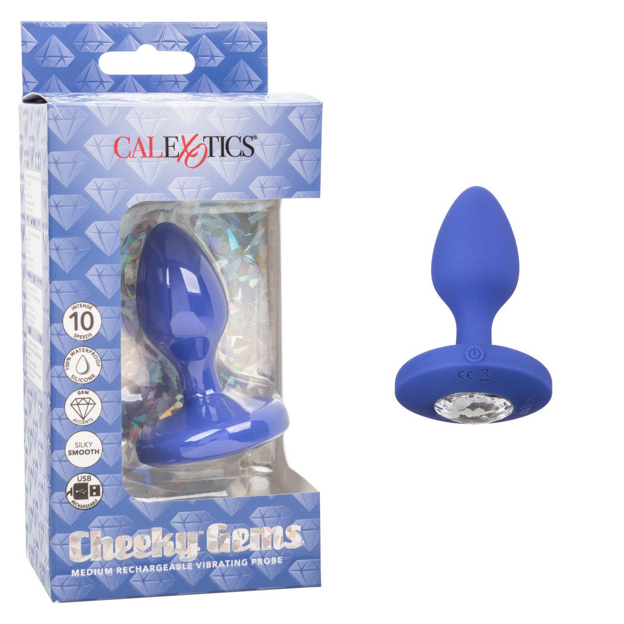 Cheeky Gems Medium Vibrating Plug