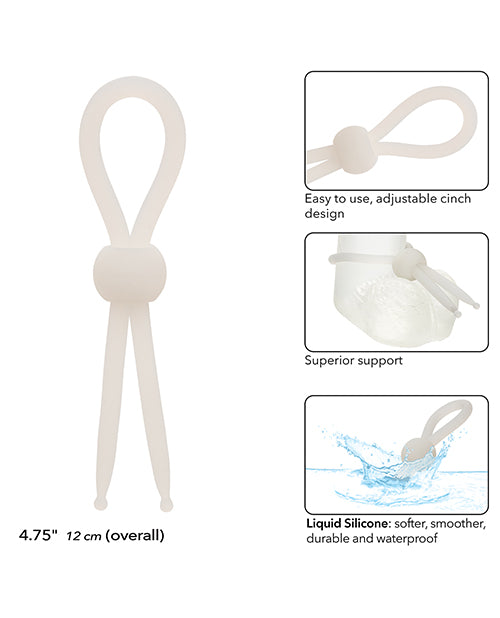 Alpha Liquid Silicone Lasso Cock Ring