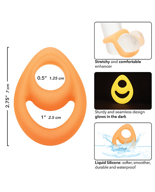 Alpha Glow in the Dark Teardrop Cock Ring