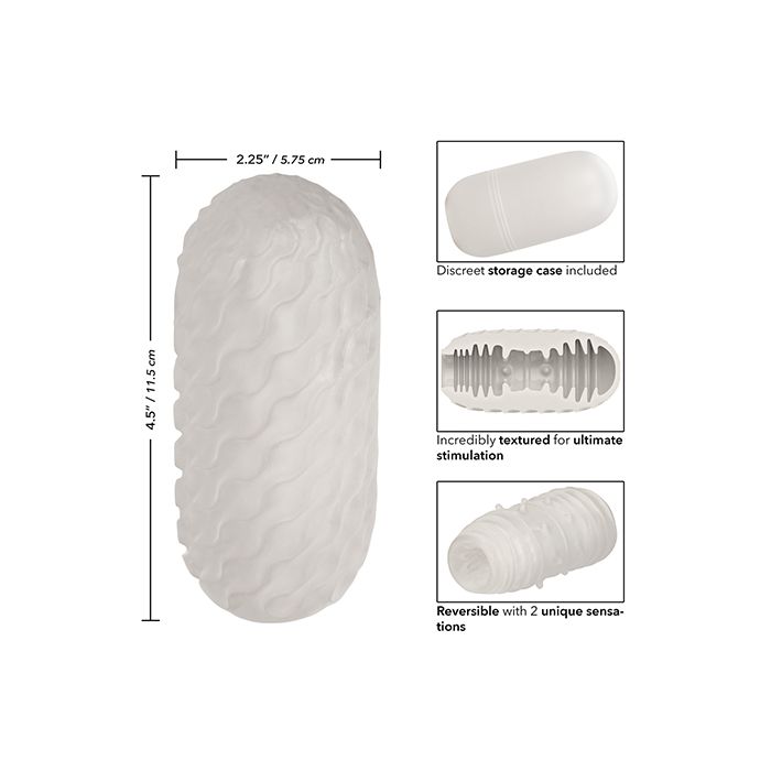 Boundless Reversible Ribbed Stroker