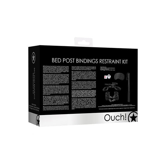 Shots Ouch Bed Post Bindings Restraint Kit