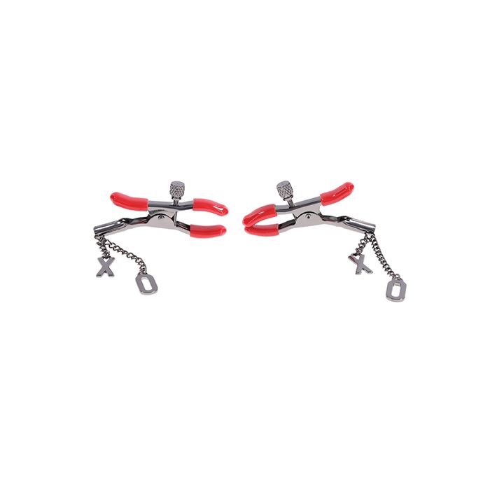 Sex & Mischief Ex's & Oh's Nipple Clamps