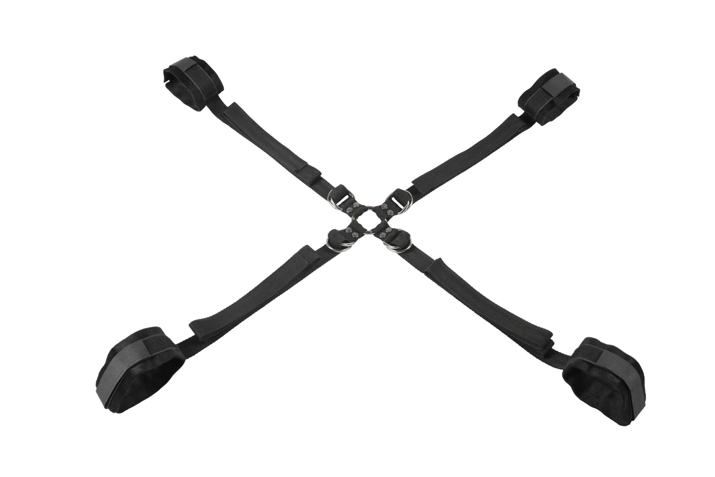 Velvet Noir Adjustable Hog Tie & Cuff Set