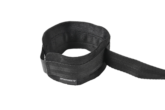 Velvet Noir Adjustable Hog Tie & Cuff Set