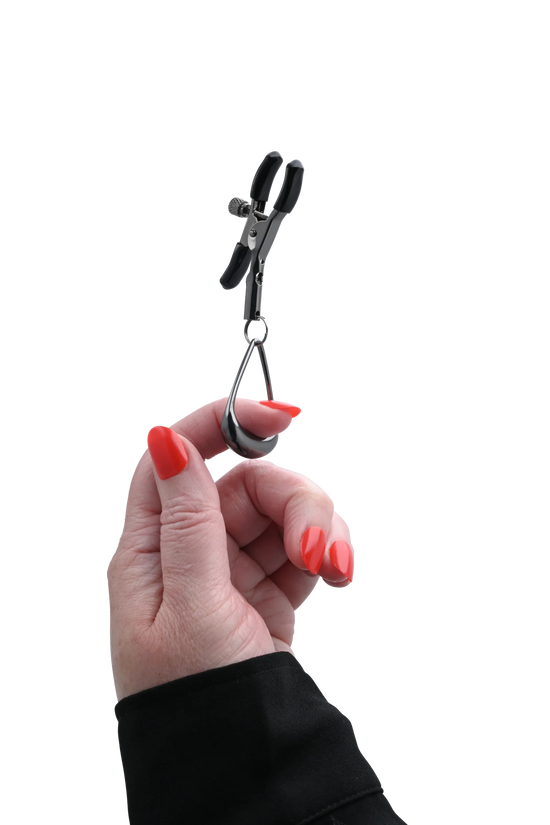 Velvet Noir Tuggable Nipple Clamps