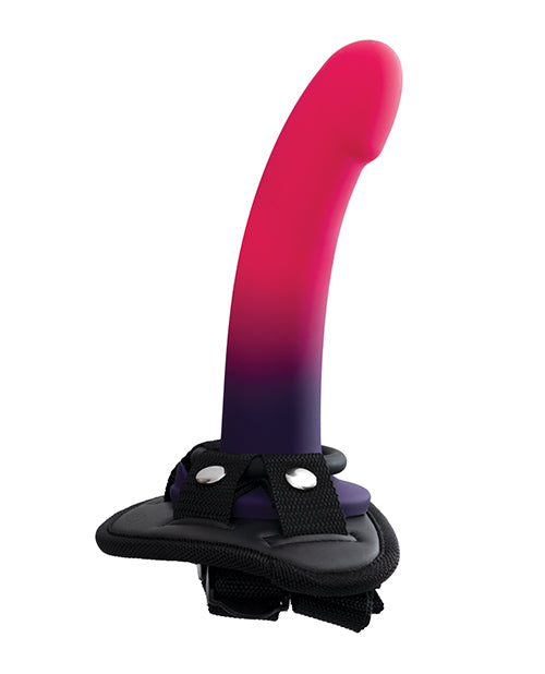 VeDO Duo Silicone Dildo with Harness