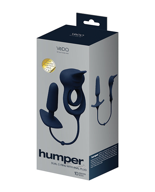 VeDO Humper Rechargeable Dual C-Ring With Anal Plug