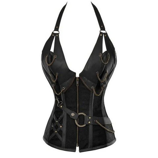 Load image into Gallery viewer, Victorian Steampunk Corsets Vest
