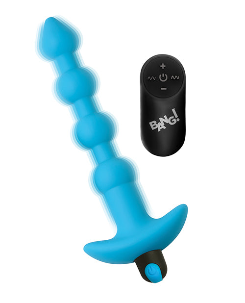 Bang! 28X Vibrating Silicone Anal Beads