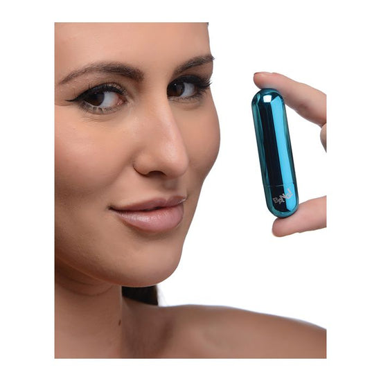 Bang! 10X Rechargeable Vibrating Metallic Bullet