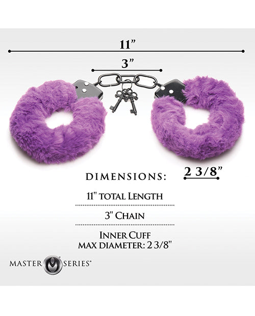 Master Series Cuffed in Furry Handcuffs