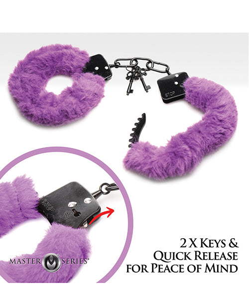 Master Series Cuffed in Furry Handcuffs