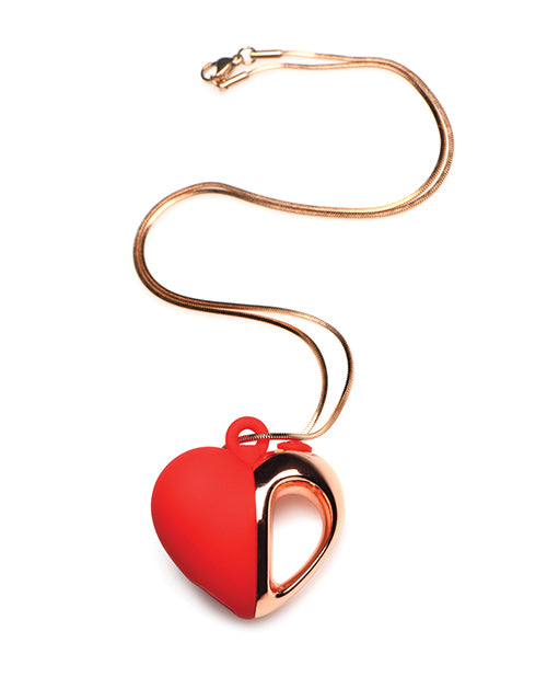 Load image into Gallery viewer, Charmed 10X Vibrating Heart Necklace
