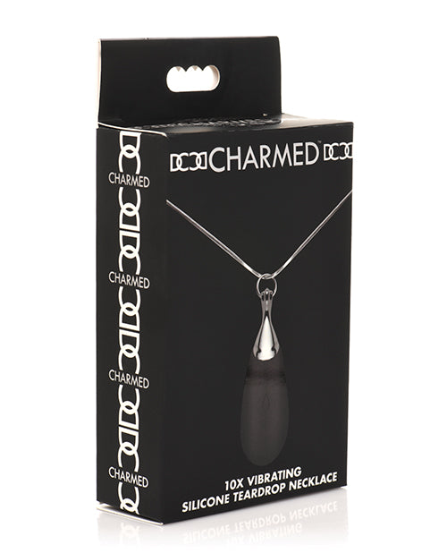 Load image into Gallery viewer, Charmed 10X Vibrating Teardrop Necklace
