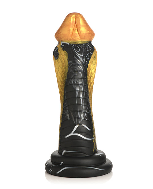 Load image into Gallery viewer, Creature Cocks Golden Snake Silicone Dildo
