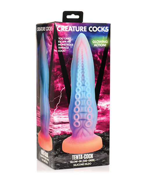 Creature Cocks Tenta-Cock Silicone Glow Dildo