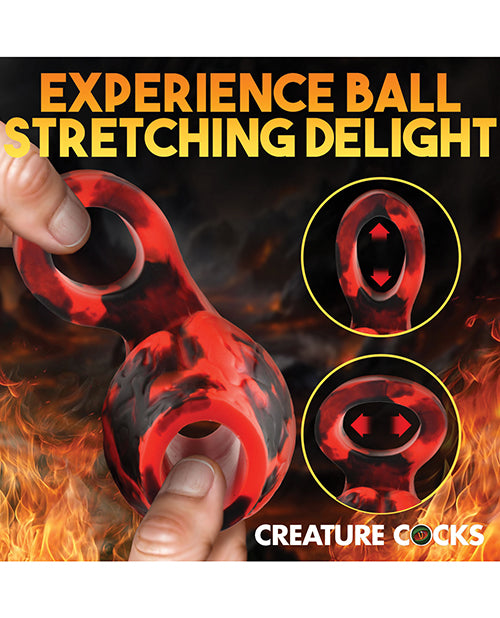 Creature Cocks Hell Bound Penis Sleeve & Ball Stretcher