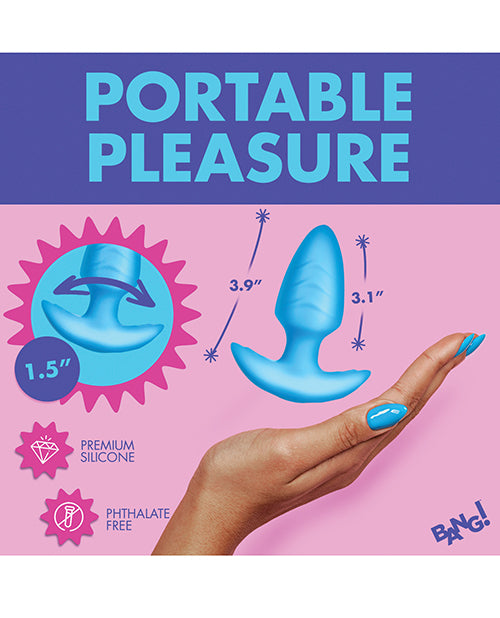 Bang! Rotating & Vibrating Tapered Butt Plug