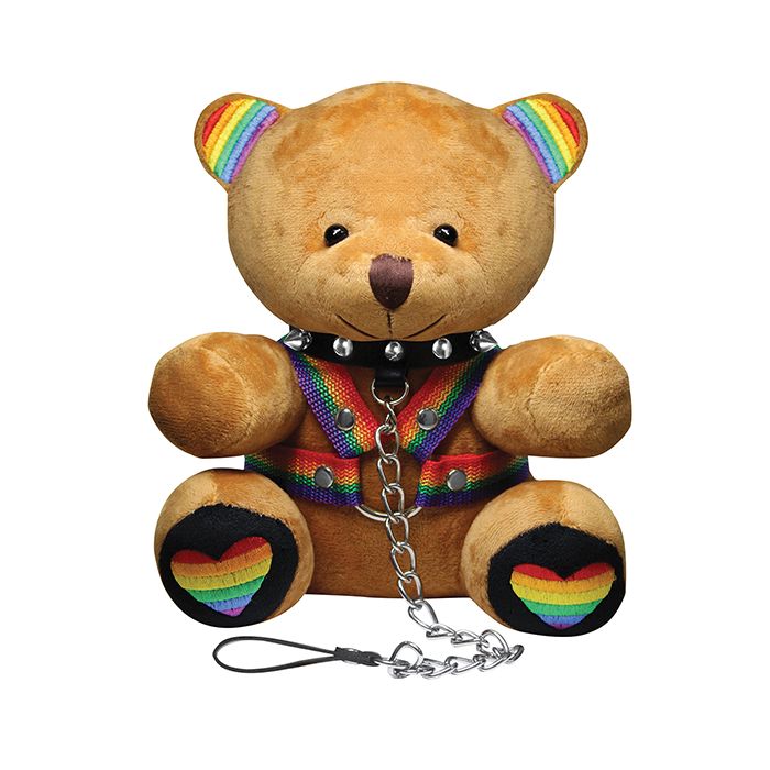 Master Series Pride Teddy Bear Keychain