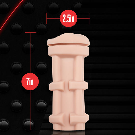 M Is For Men Ridges & Orbs Self Lubricating Stroker