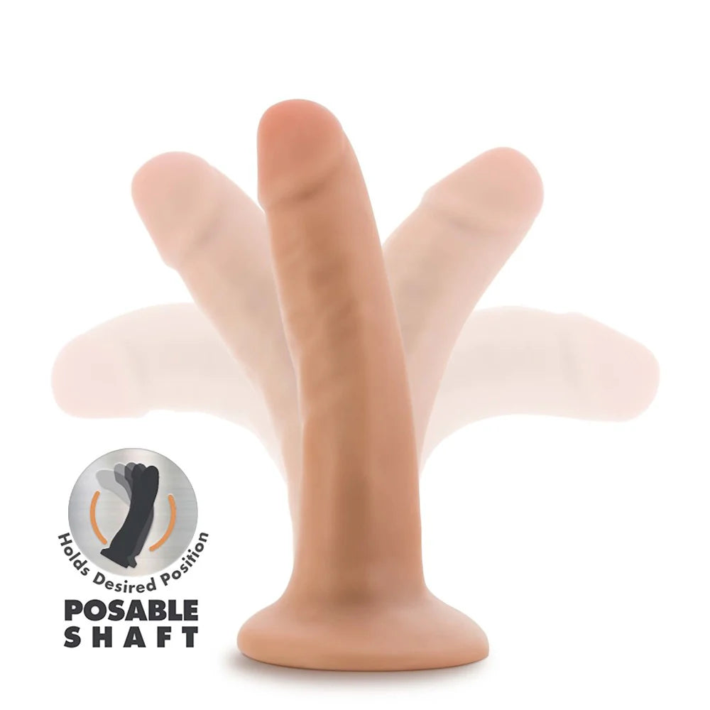 Dr. Skin Plus Gold Collection Posable Dildo 5in