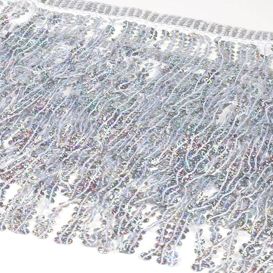 Sequin Fringe Mini Skirt - Sparkly Belly Dance Hip Scarf