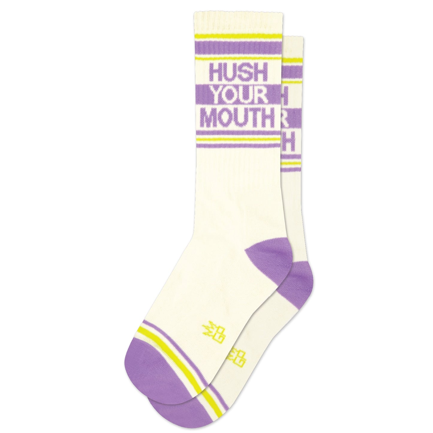 Hush Your Mouth Gym Socks