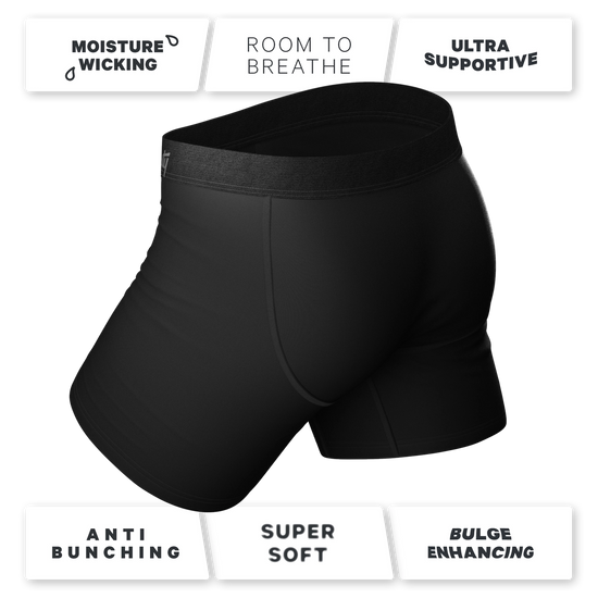 Black Tuxedo Boxer Briefs