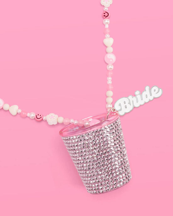 Bachelorette Party Bride Shot Necklace