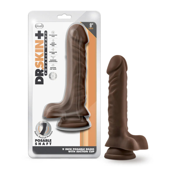 Dr. Skin Plus Posable 9" Dildo